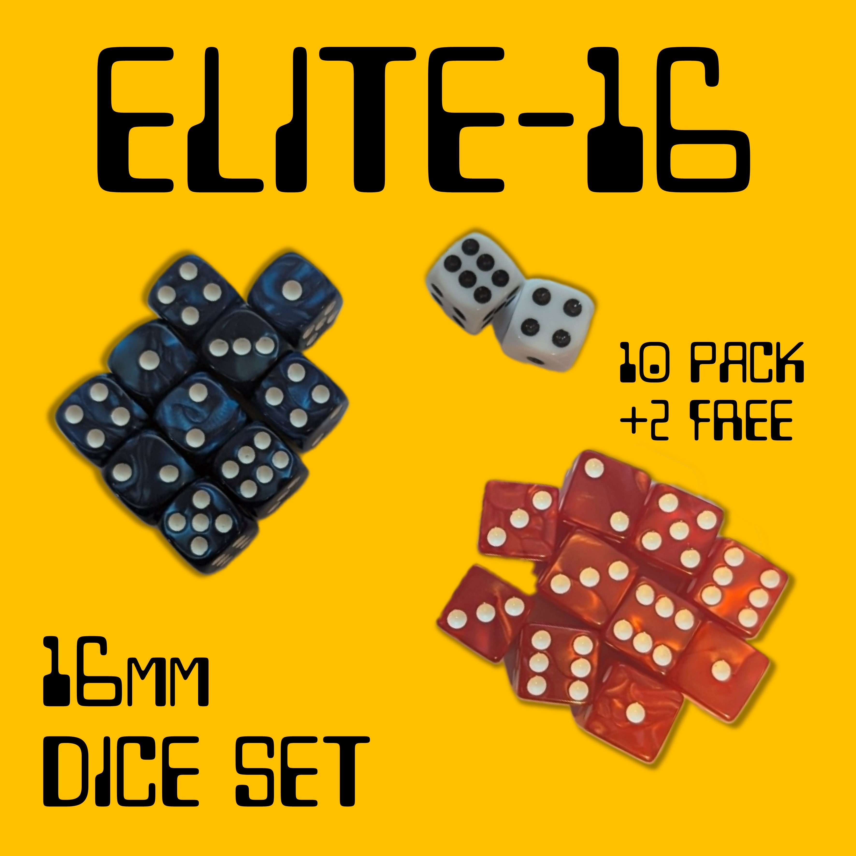 ELITE-16 Dice Set